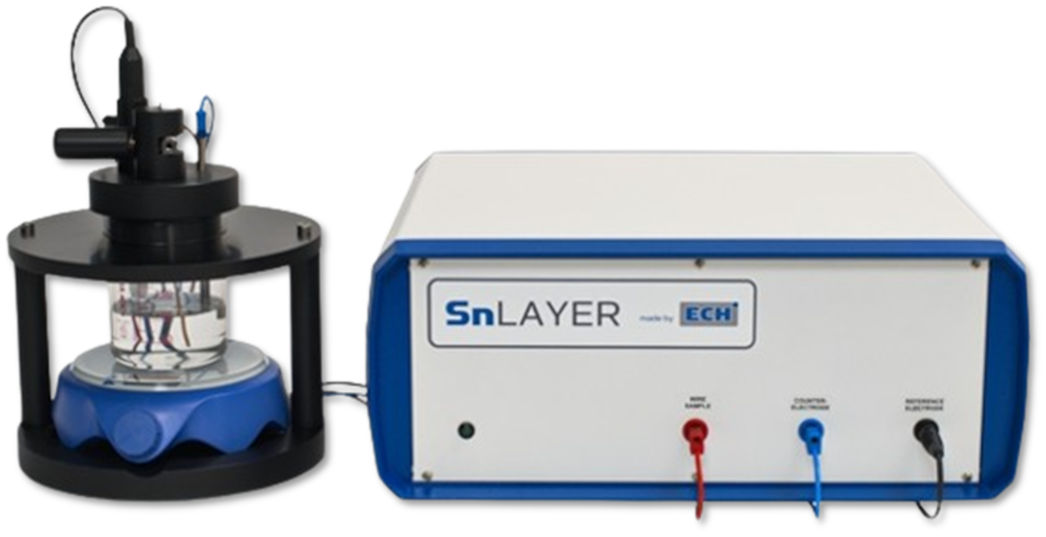 SnLAYER for determination of thickness of metal layers